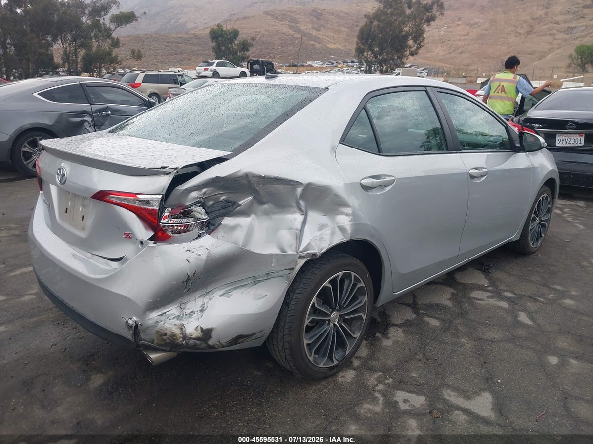 2014 TOYOTA COROLLA S PREMIUM — снимка 4