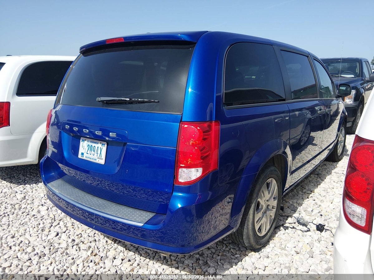 2020 DODGE GRAND CARAVAN SE — снимка 4