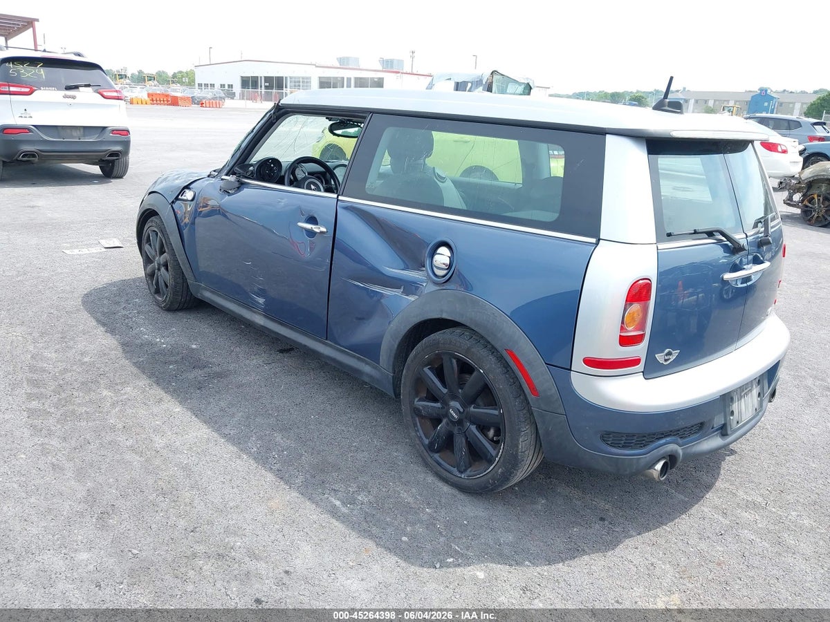 2010 MINI COOPER S CLUBMAN — снимка 3