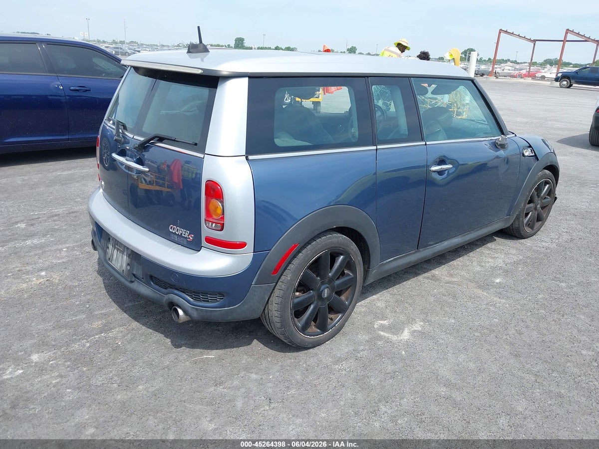 2010 MINI COOPER S CLUBMAN — снимка 4