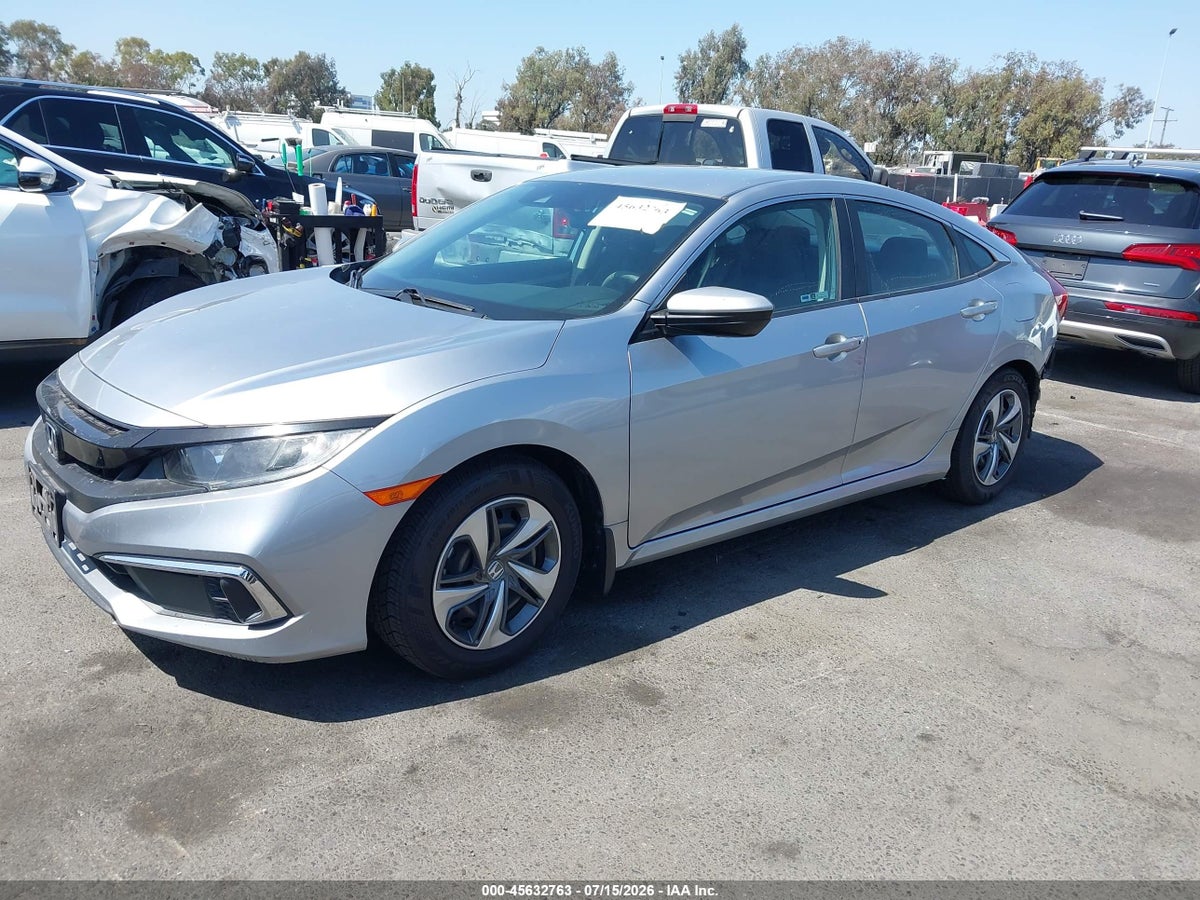 2020 HONDA CIVIC LX — снимка 2