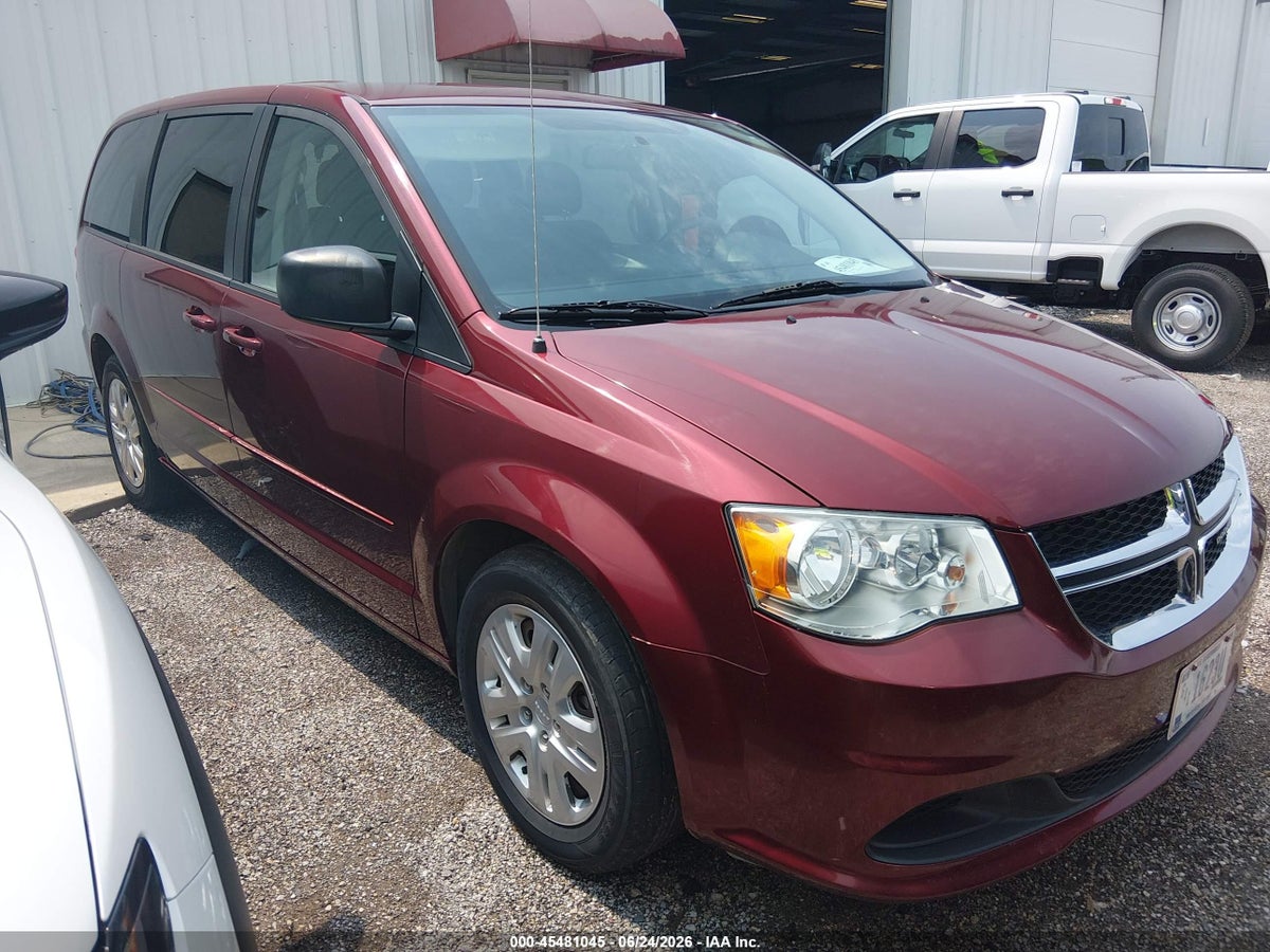 2017 DODGE GRAND CARAVAN SE