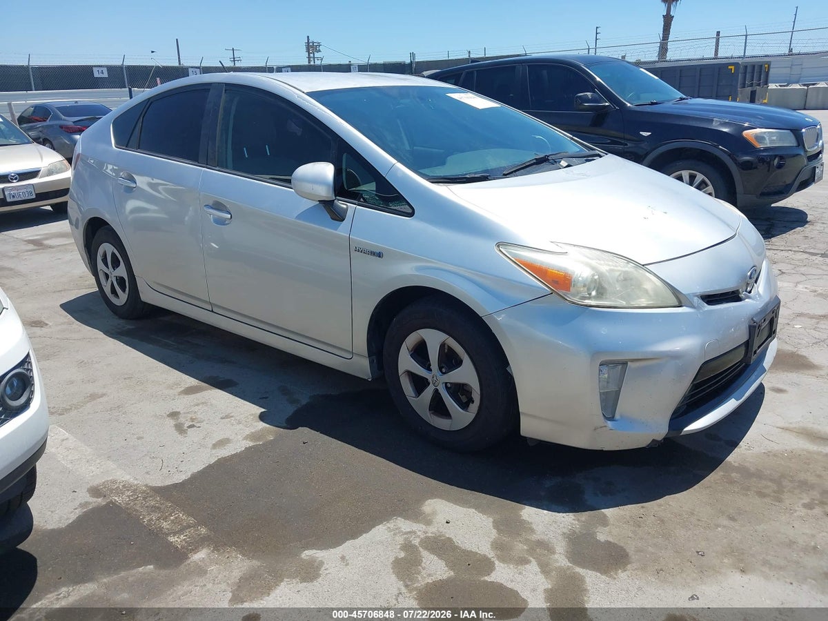 2012 TOYOTA PRIUS TWO