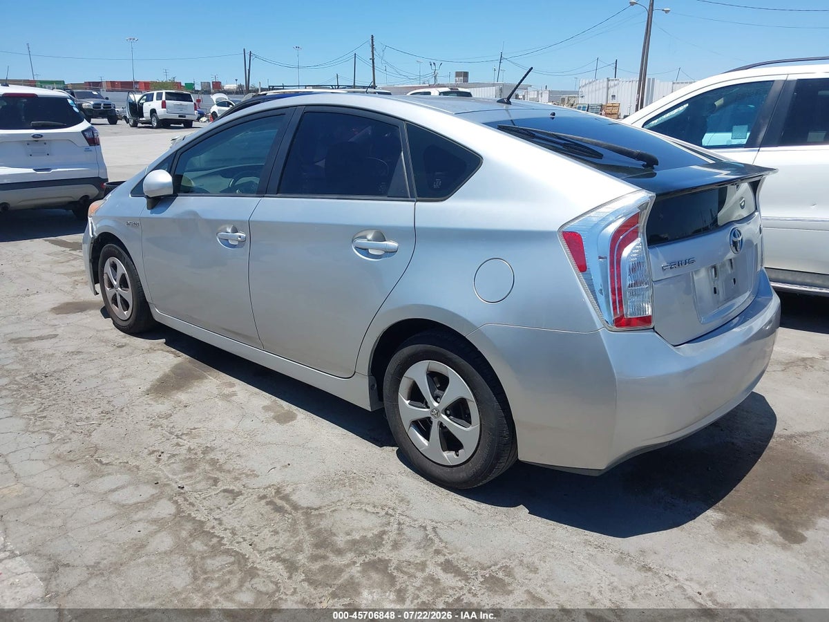 2012 TOYOTA PRIUS TWO — снимка 3