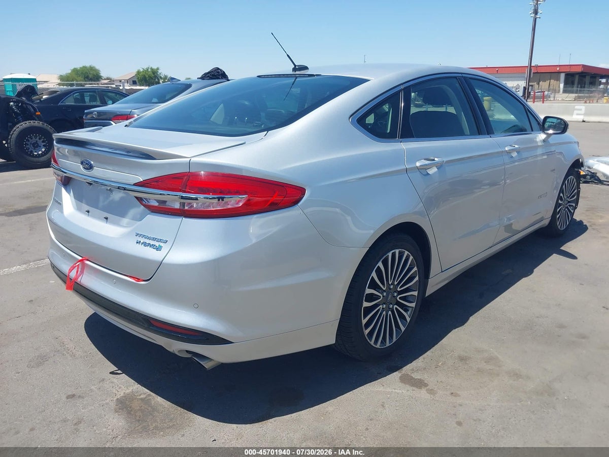 2018 FORD FUSION HYBRID TITANIUM — снимка 4