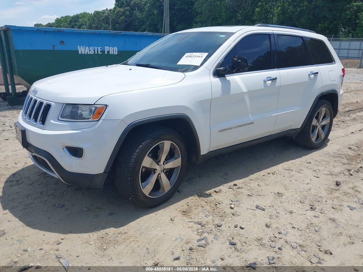 2014 JEEP GRAND CHEROKEE LIMITED — снимка 2