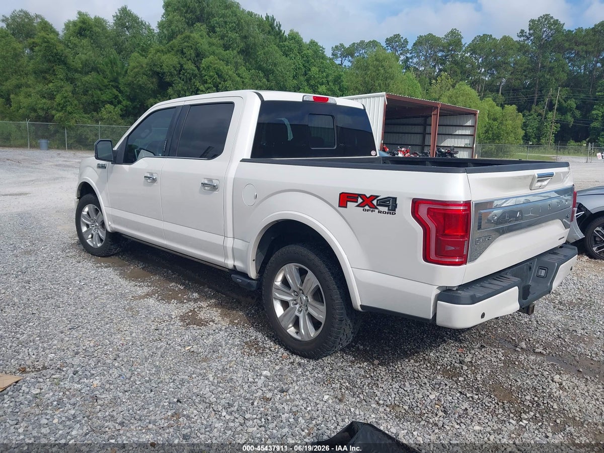 2016 FORD F-150 KING RANCH/LARIAT/PLATINUM/XL/XLT — снимка 3
