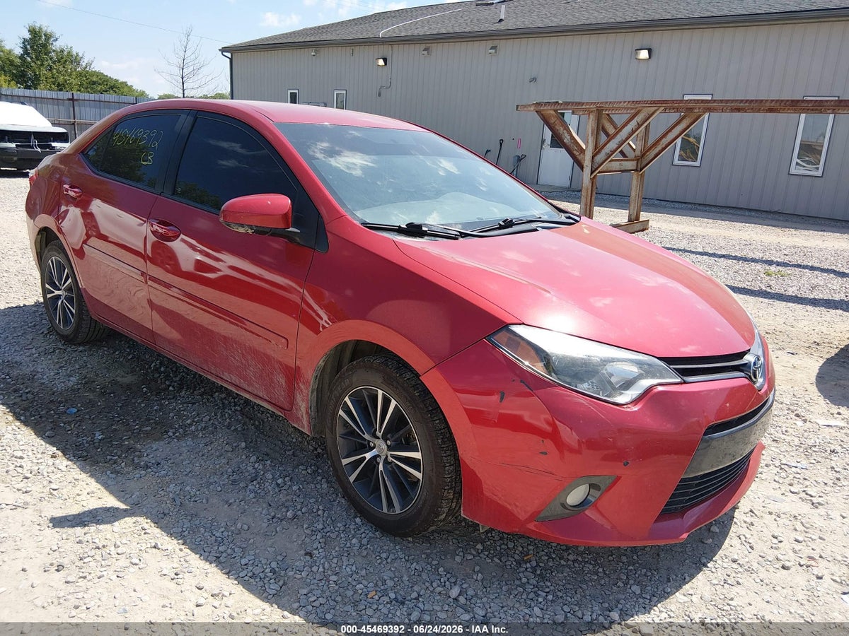 2016 TOYOTA COROLLA LE PLUS