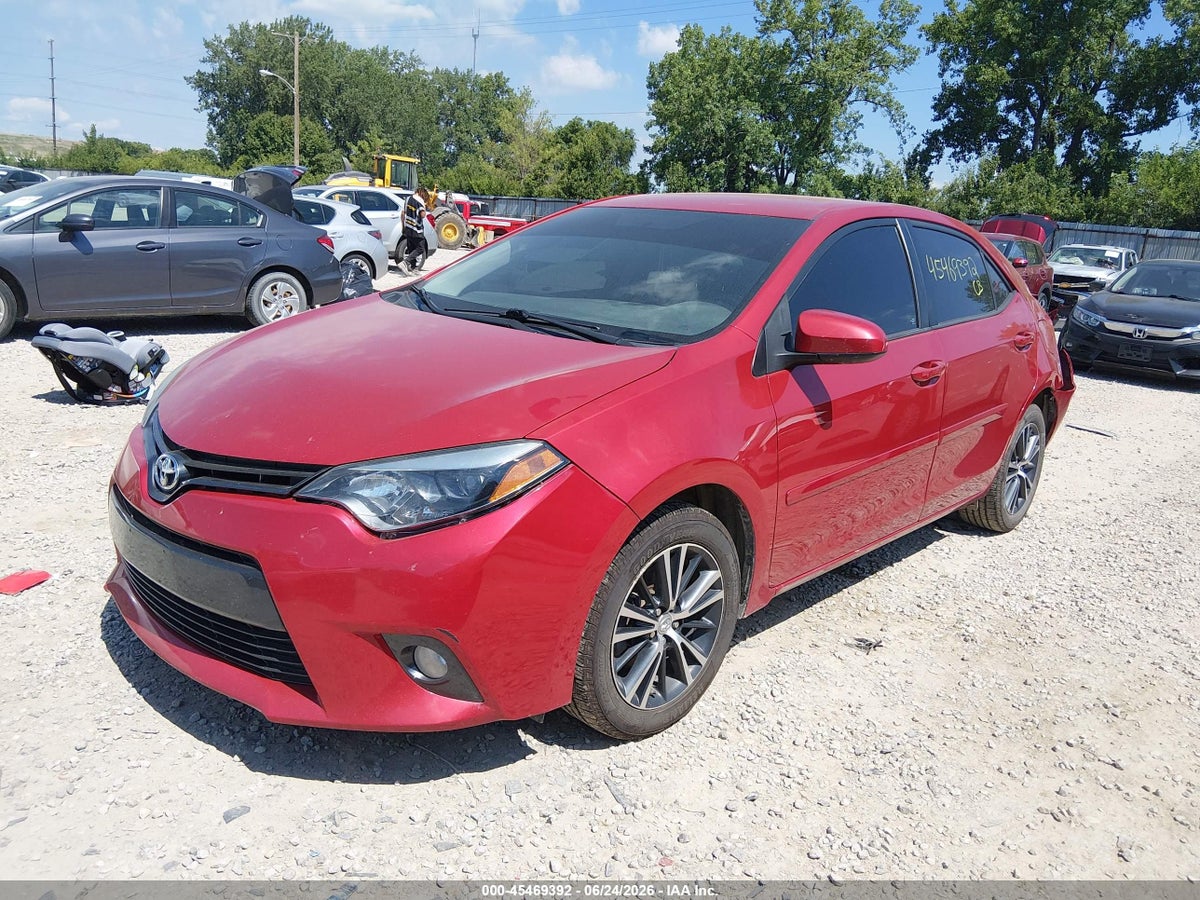 2016 TOYOTA COROLLA LE PLUS — снимка 2