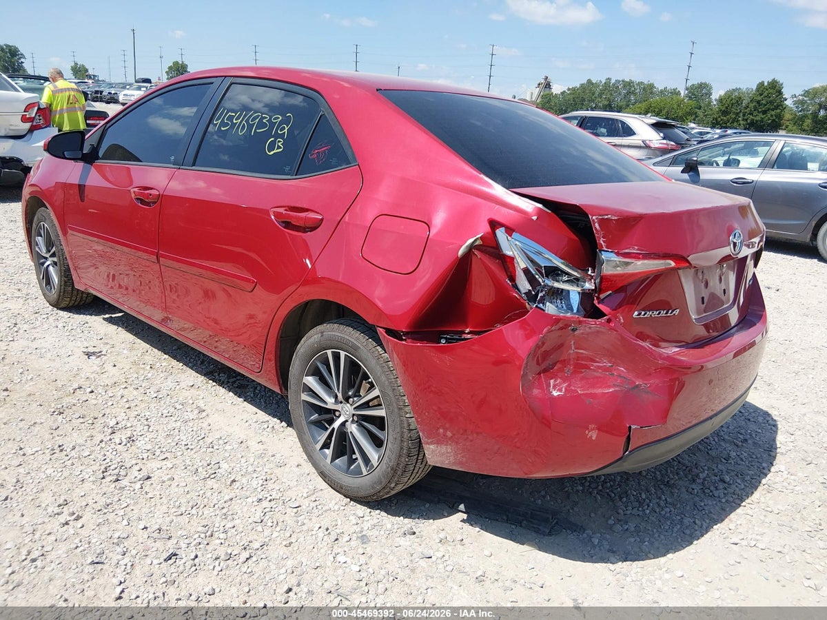 2016 TOYOTA COROLLA LE PLUS — снимка 3