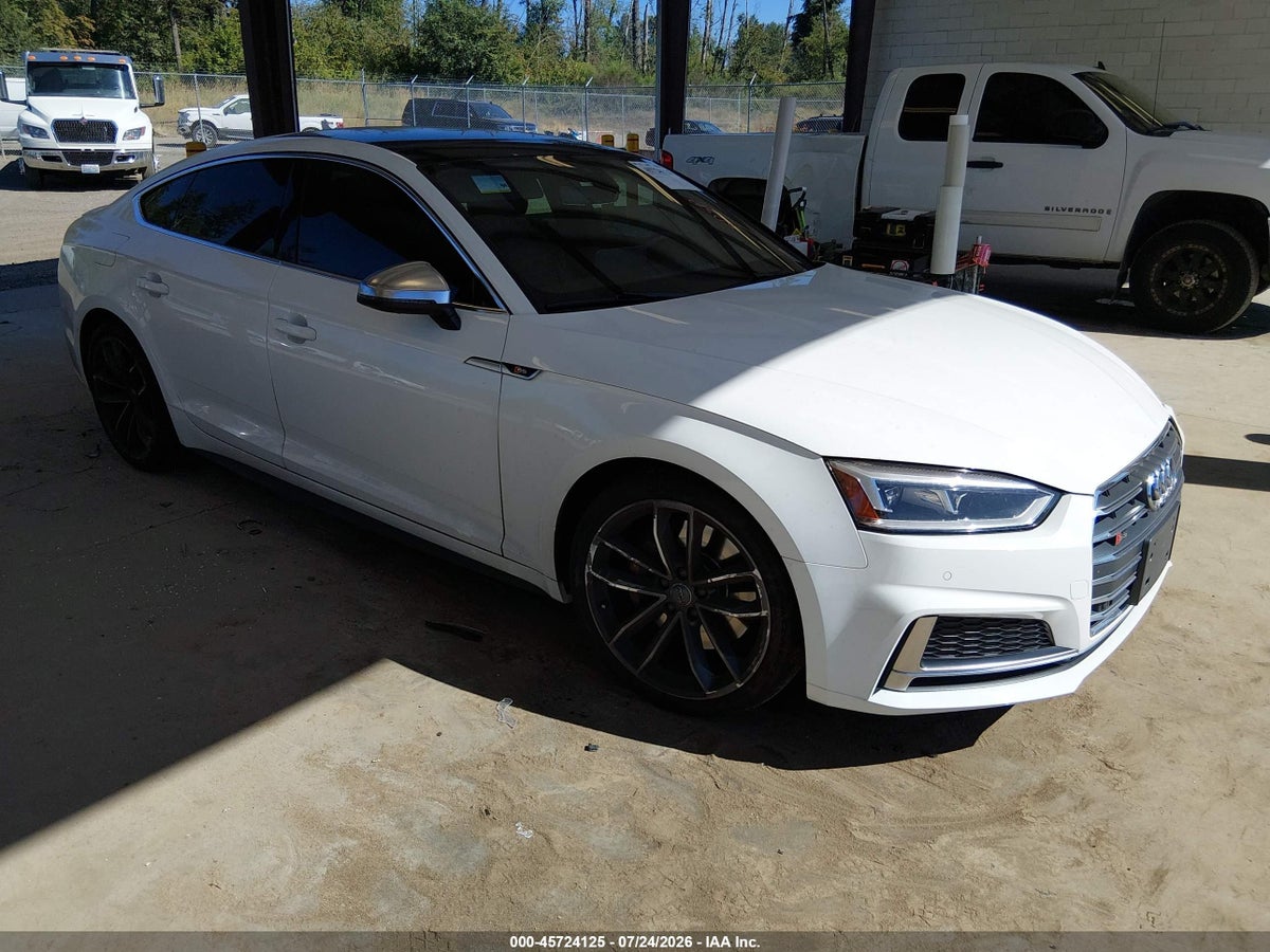 2018 AUDI S5 3.0T PREMIUM PLUS