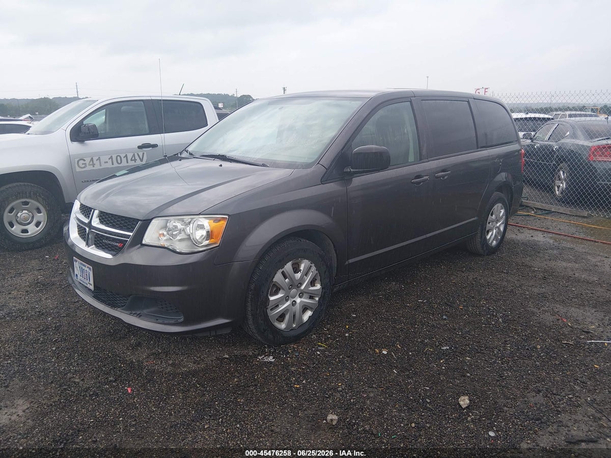 2018 DODGE GRAND CARAVAN SE — снимка 2
