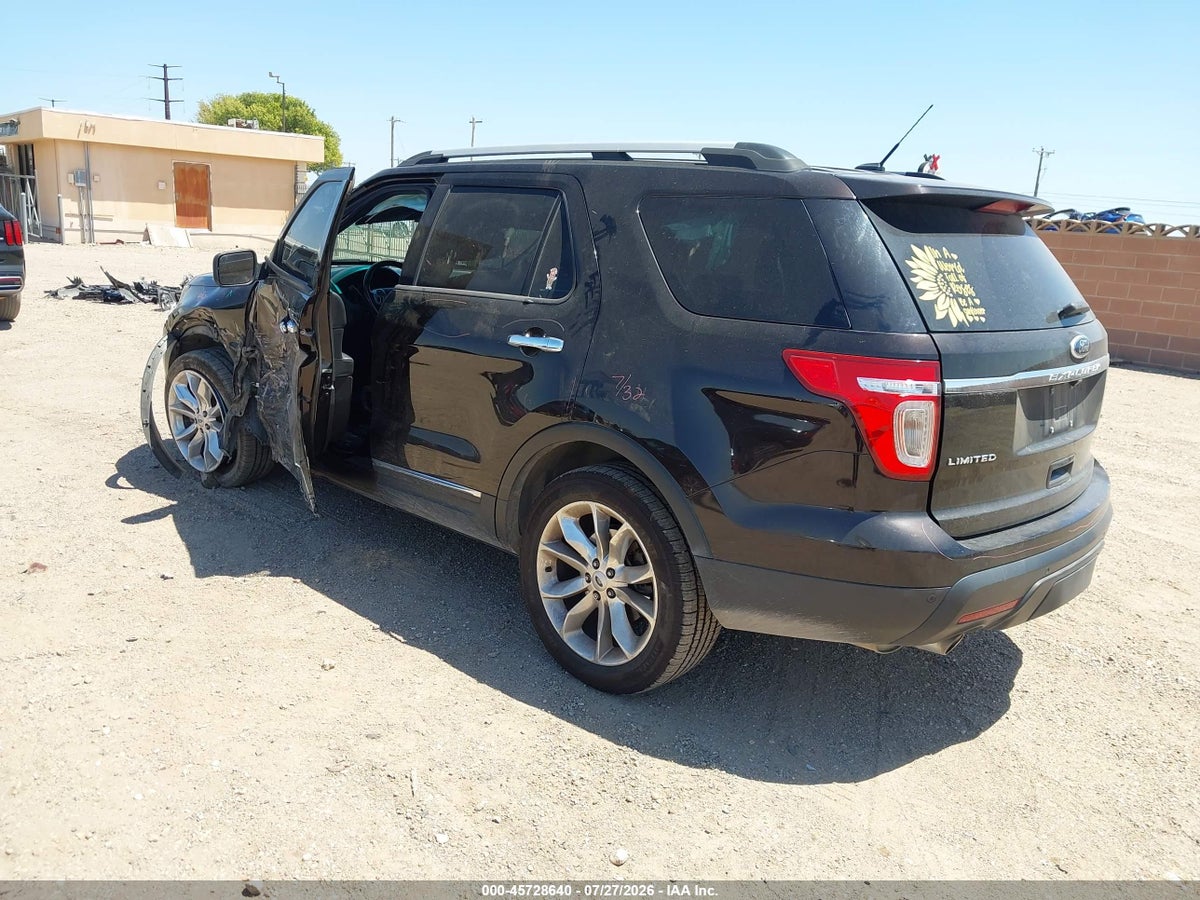 2013 FORD EXPLORER LIMITED — снимка 3