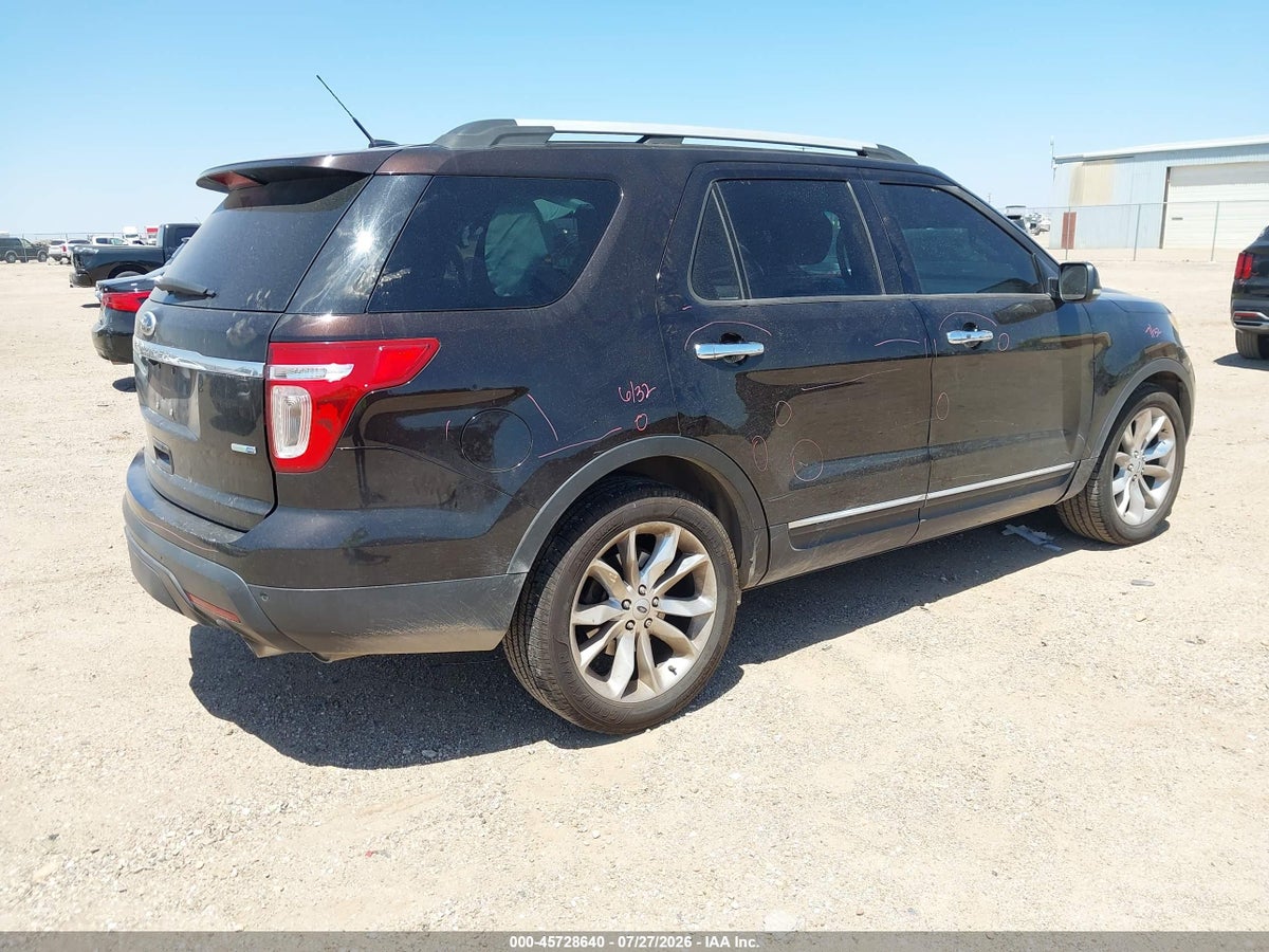 2013 FORD EXPLORER LIMITED — снимка 4