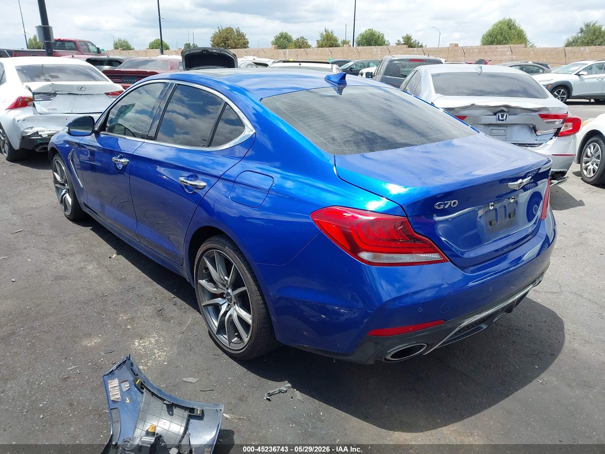 2020 GENESIS G70 3.3T RWD — снимка 3