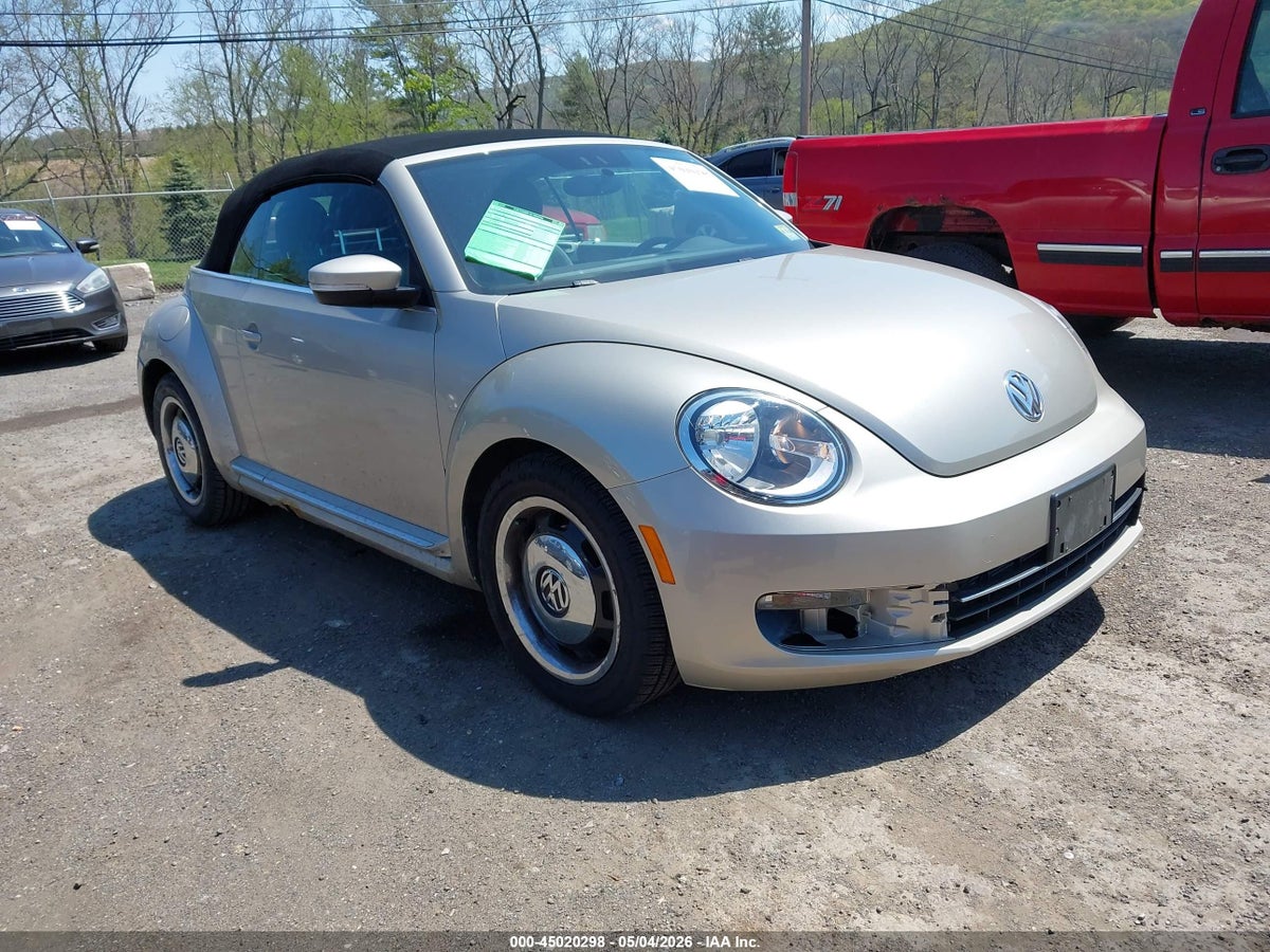 2013 VOLKSWAGEN BEETLE 2.5L