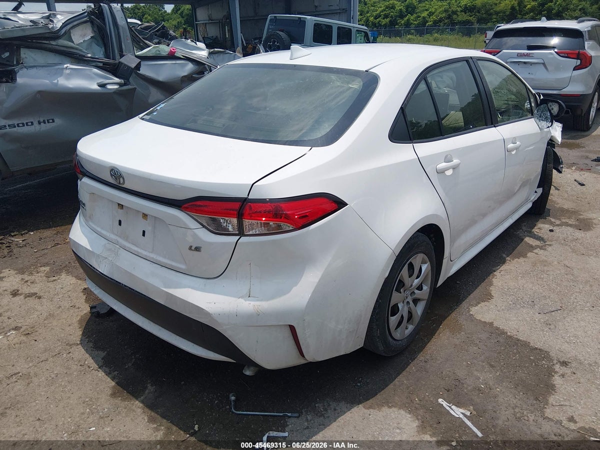 2021 TOYOTA COROLLA LE — снимка 4