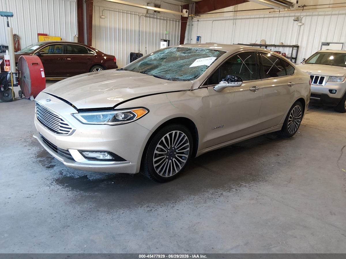 2017 FORD FUSION HYBRID PLATINUM/TITANIUM — снимка 2