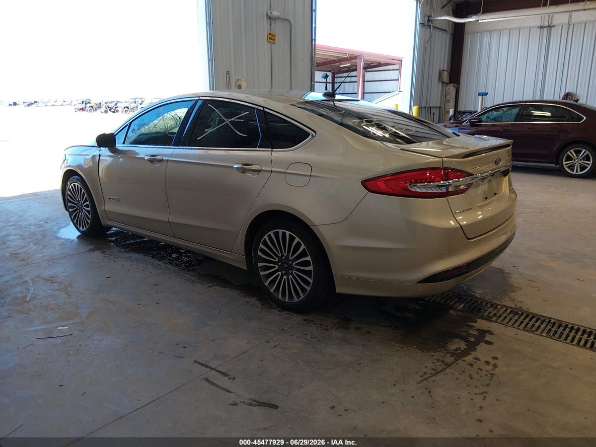 2017 FORD FUSION HYBRID PLATINUM/TITANIUM — снимка 3