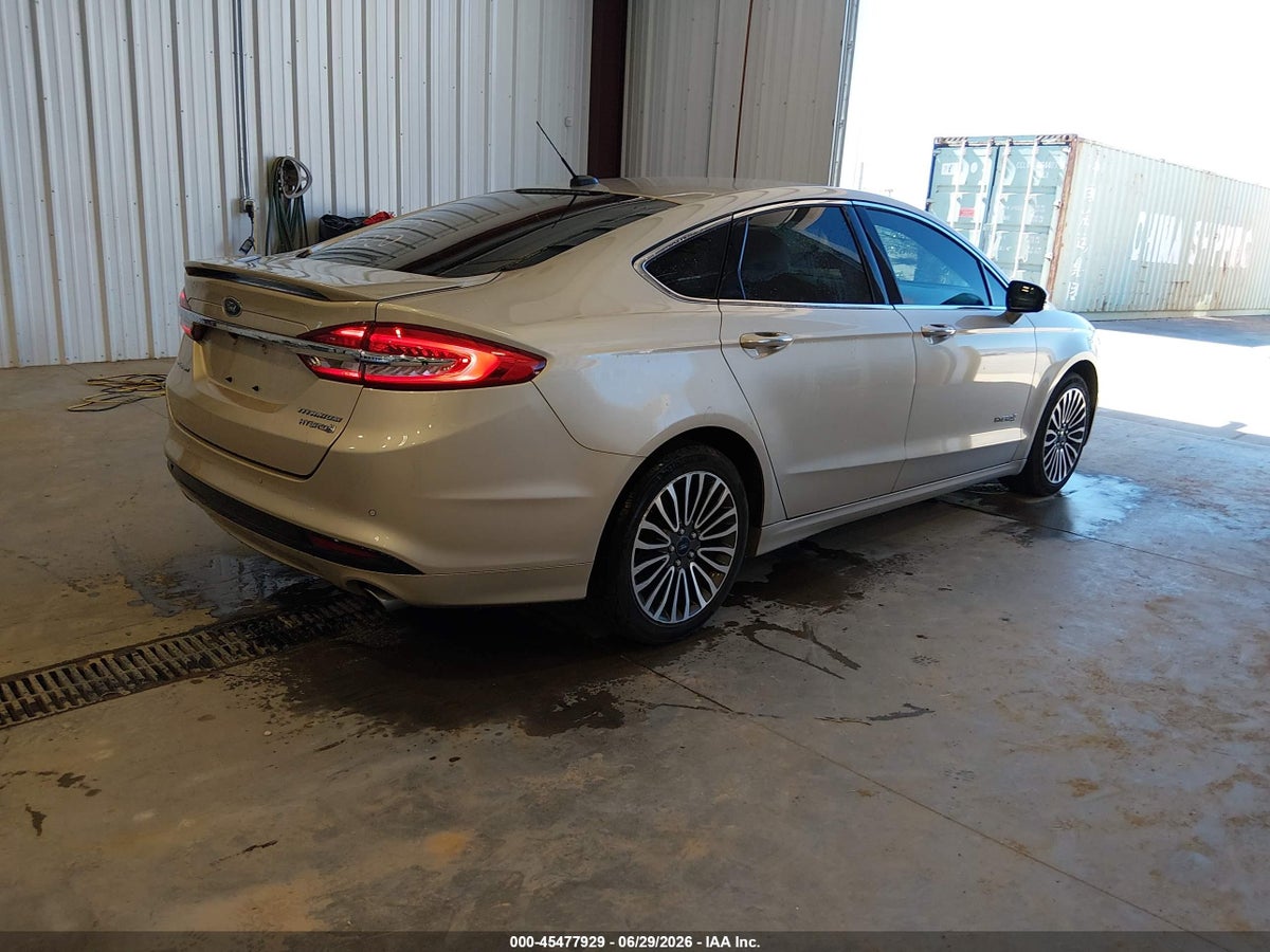 2017 FORD FUSION HYBRID PLATINUM/TITANIUM — снимка 4