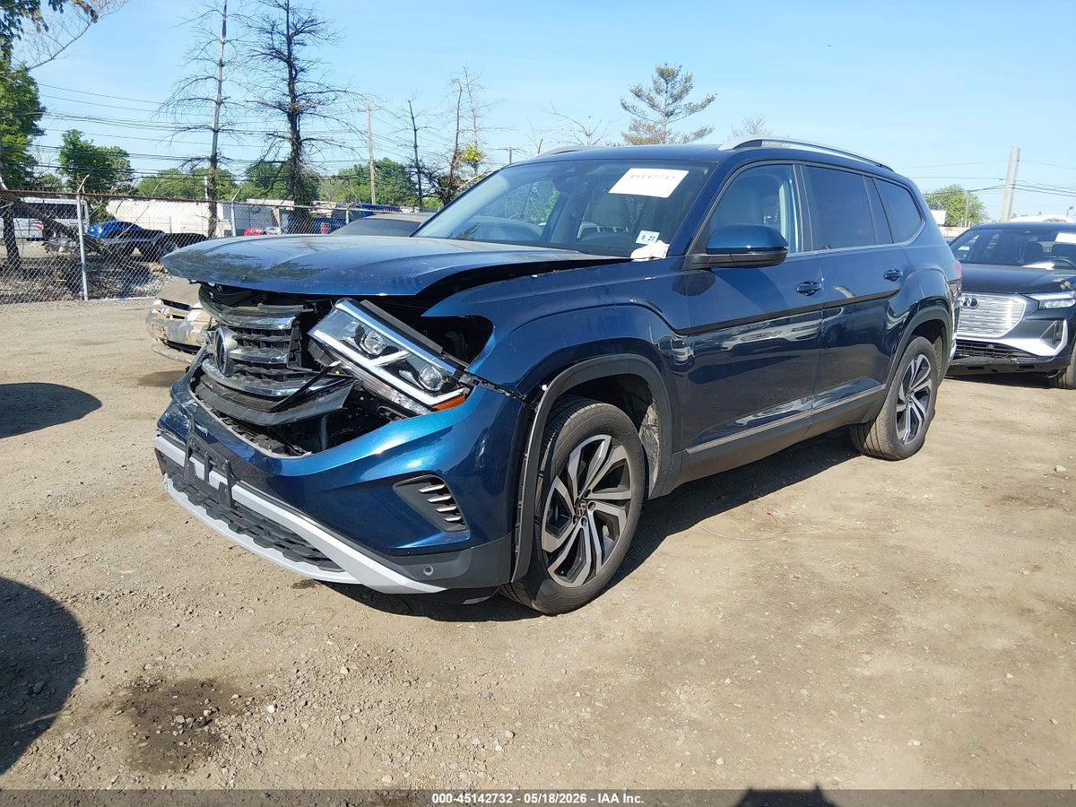 2022 VOLKSWAGEN ATLAS 2.0T SEL — снимка 2