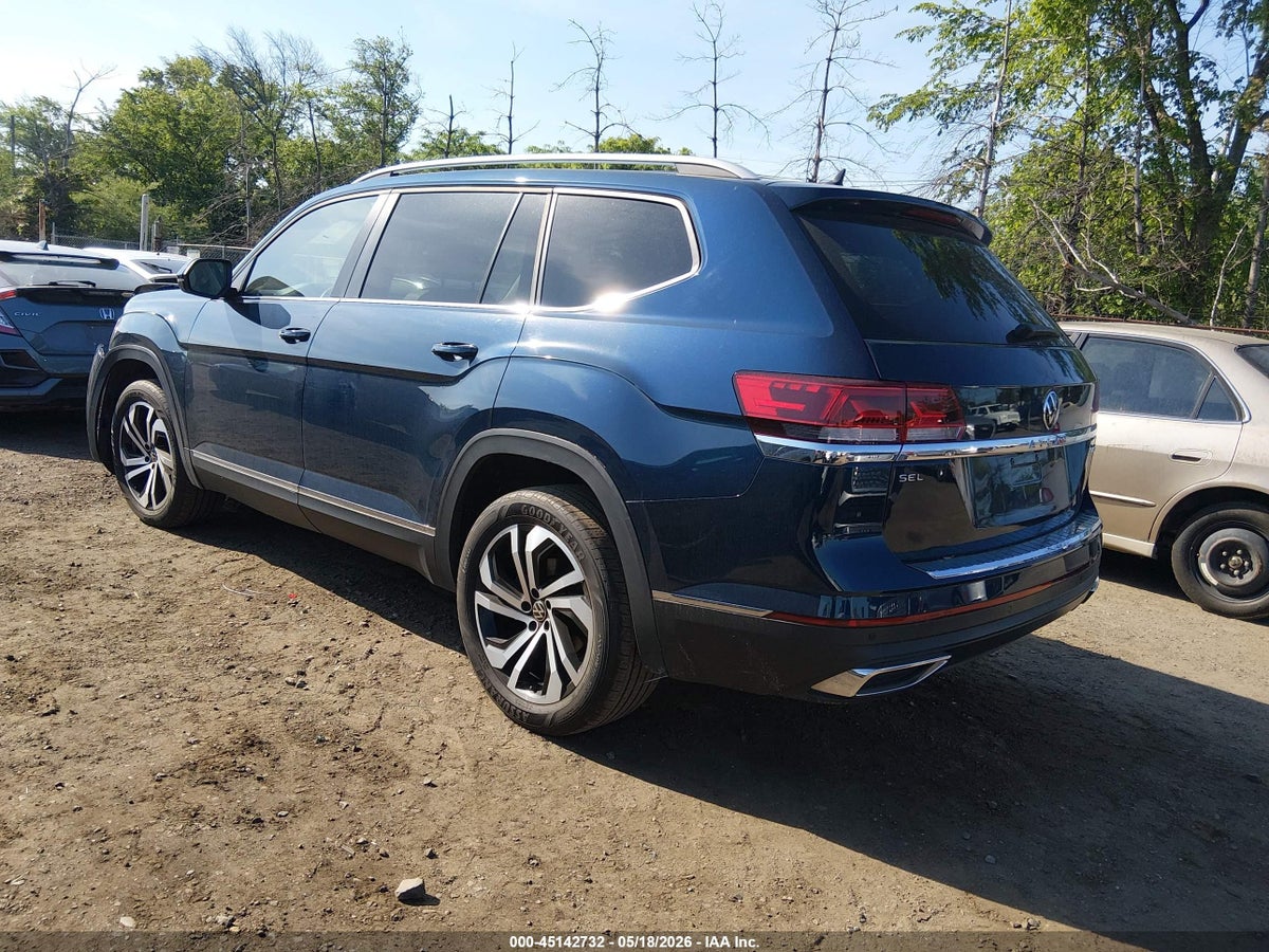 2022 VOLKSWAGEN ATLAS 2.0T SEL — снимка 3