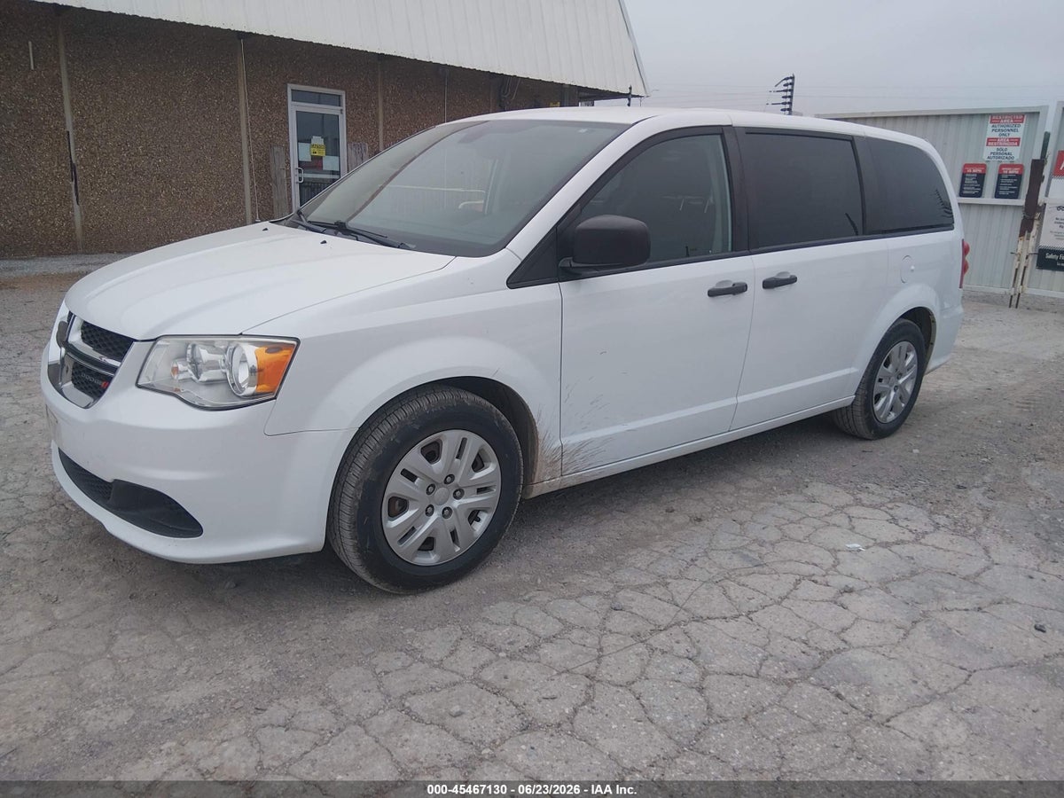 2019 DODGE GRAND CARAVAN SE — снимка 2