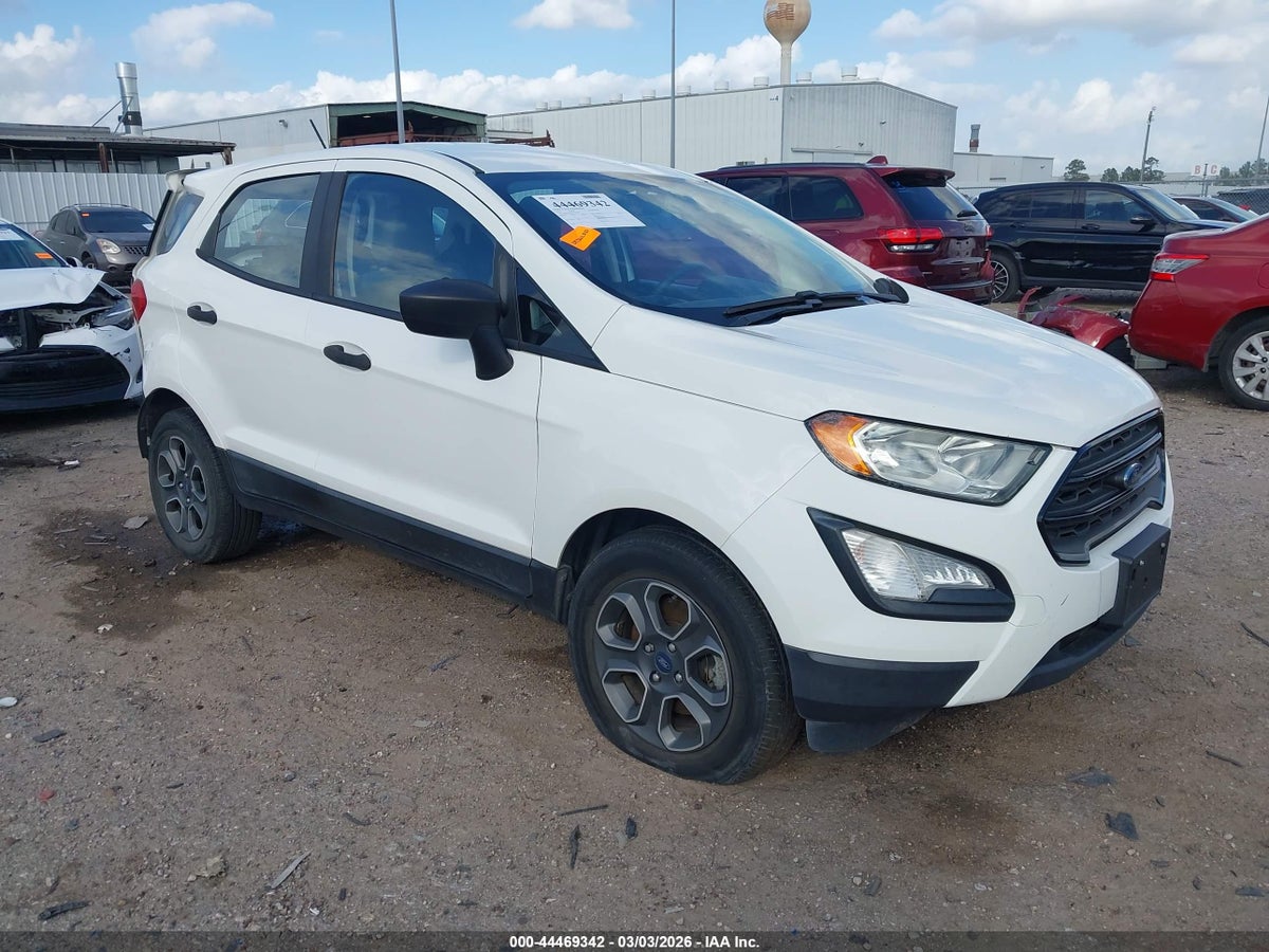 2019 FORD ECOSPORT S