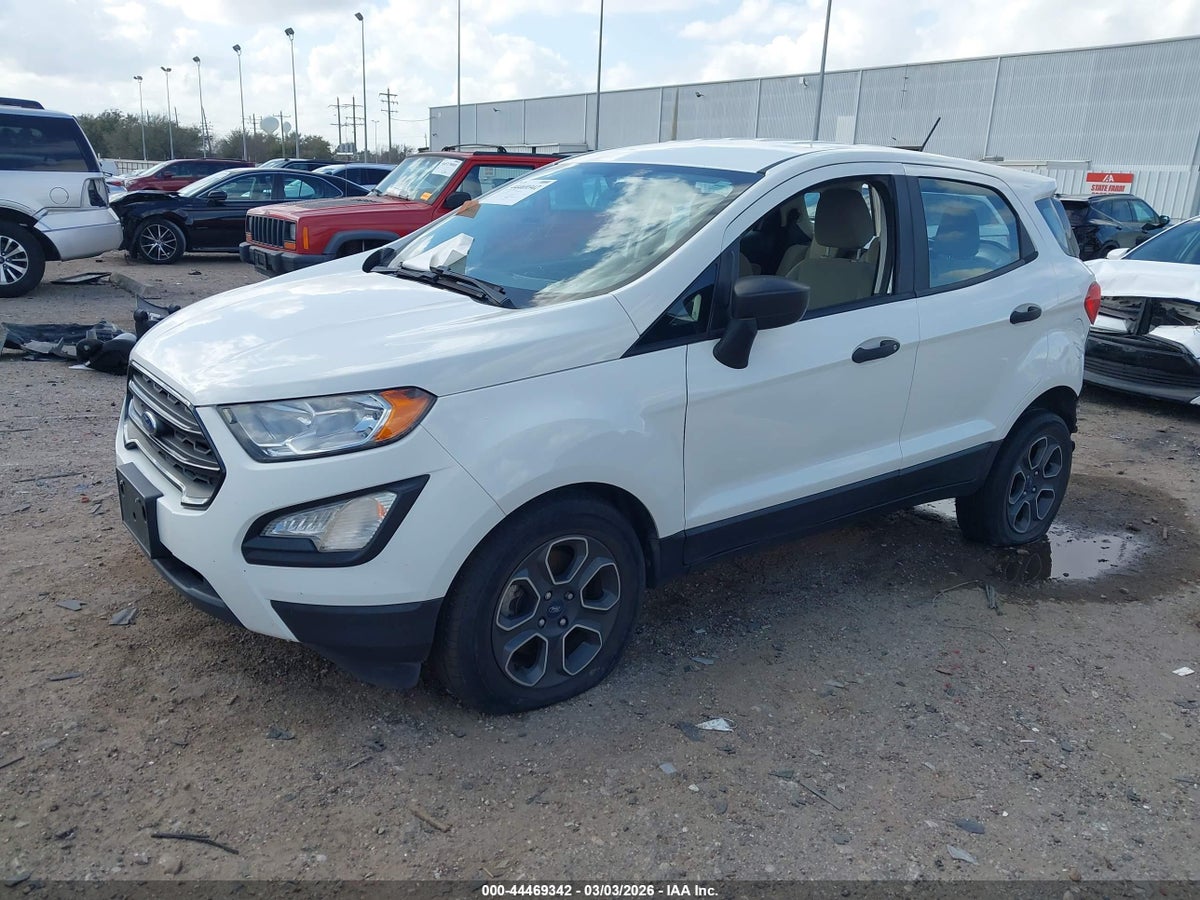 2019 FORD ECOSPORT S — снимка 2