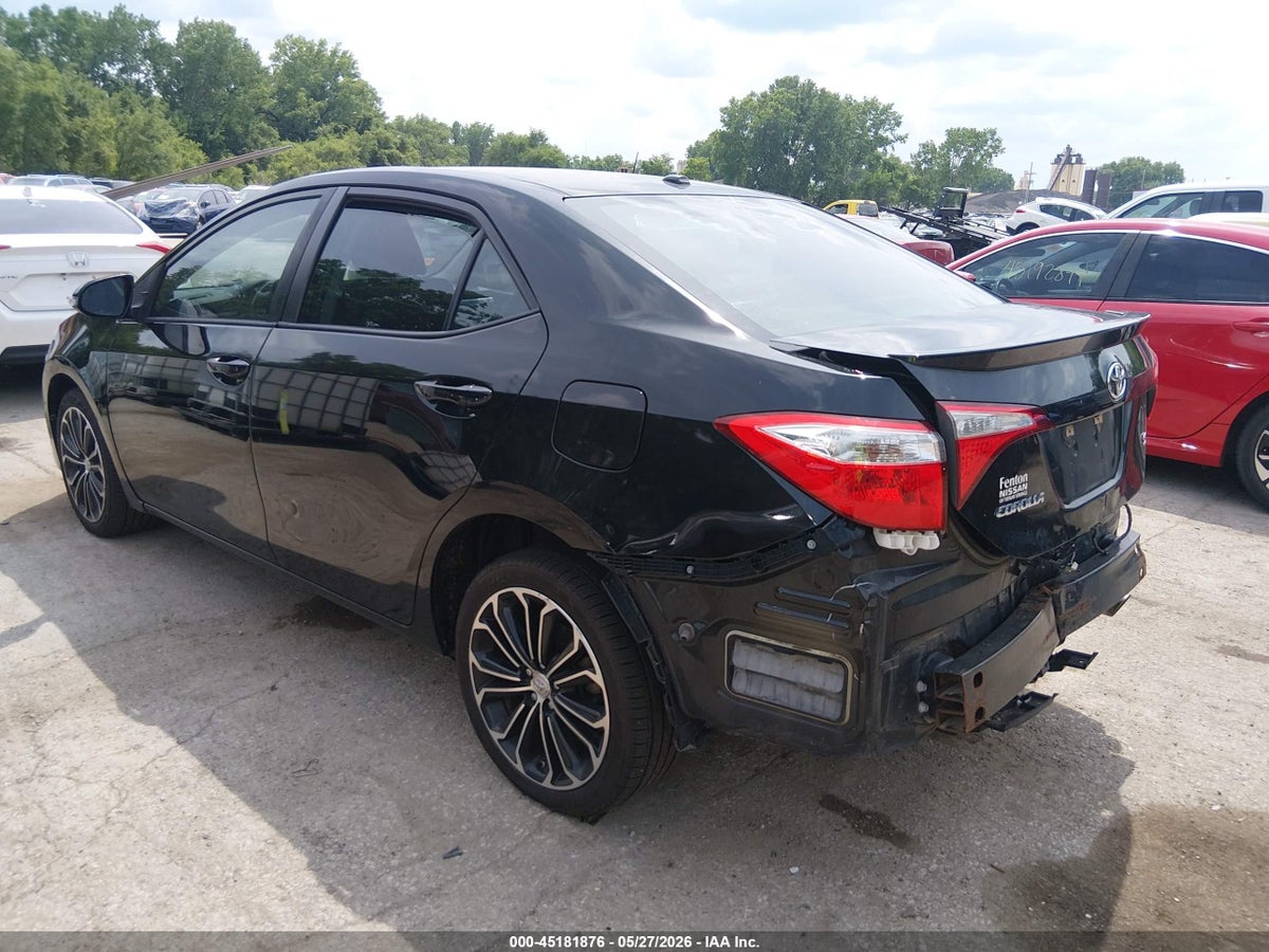 2015 TOYOTA COROLLA S PREMIUM — снимка 3