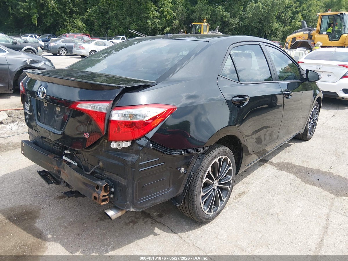 2015 TOYOTA COROLLA S PREMIUM — снимка 4