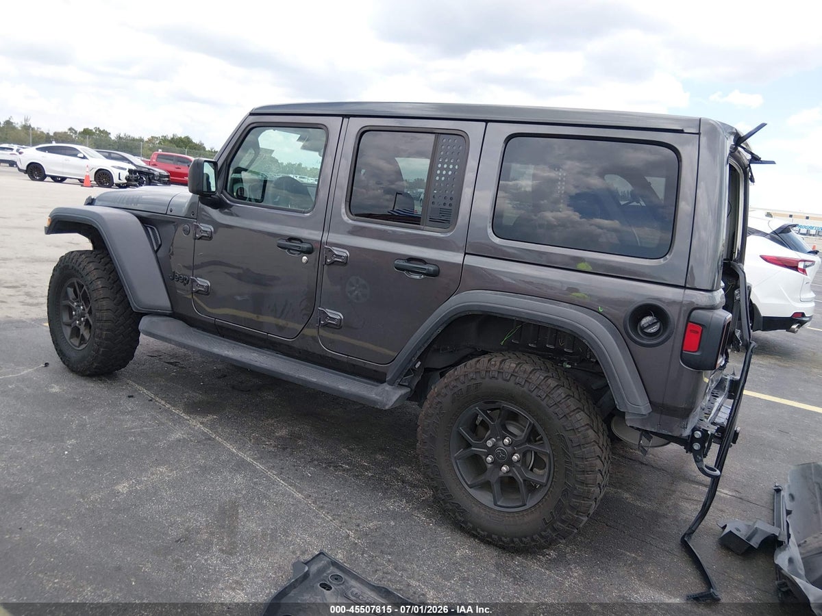 2025 JEEP WRANGLER 4-DOOR WILLYS 4X4 — снимка 3