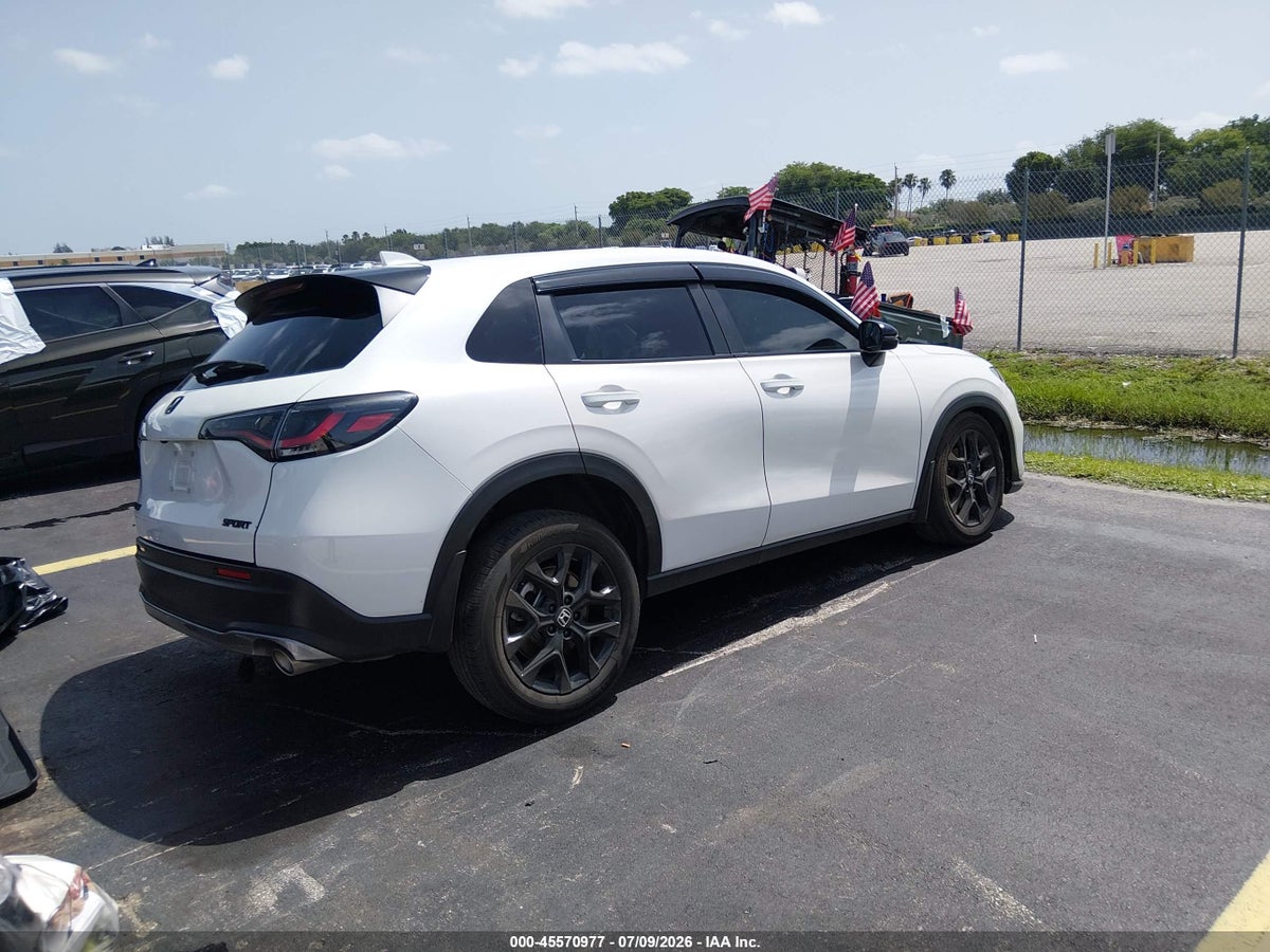 2024 HONDA HR-V 2WD SPORT/2WD SPORT W/O BSI — снимка 4