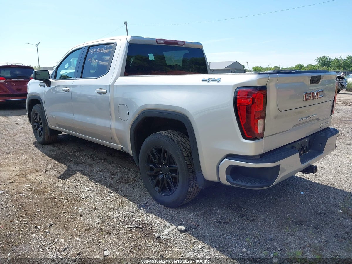 2022 GMC SIERRA 1500 LIMITED 4WD SHORT BOX ELEVATION WITH 3VL — снимка 3