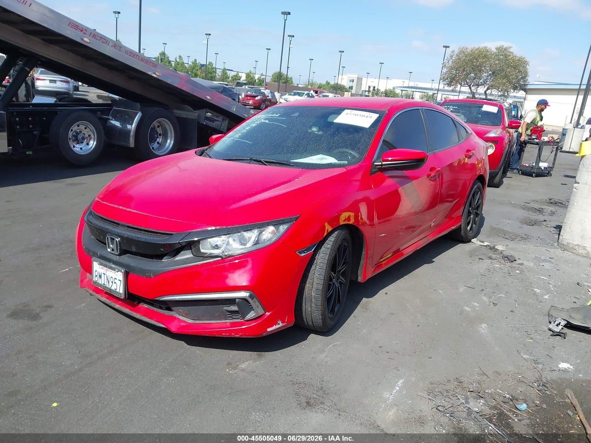 2019 HONDA CIVIC LX — снимка 2