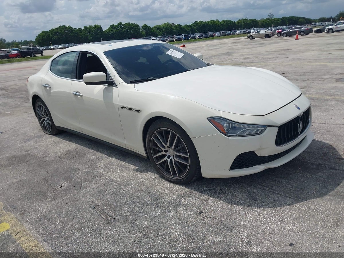 2014 MASERATI GHIBLI