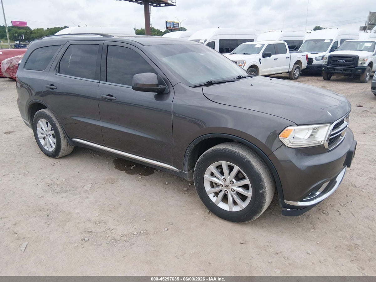 2019 DODGE DURANGO SXT AWD