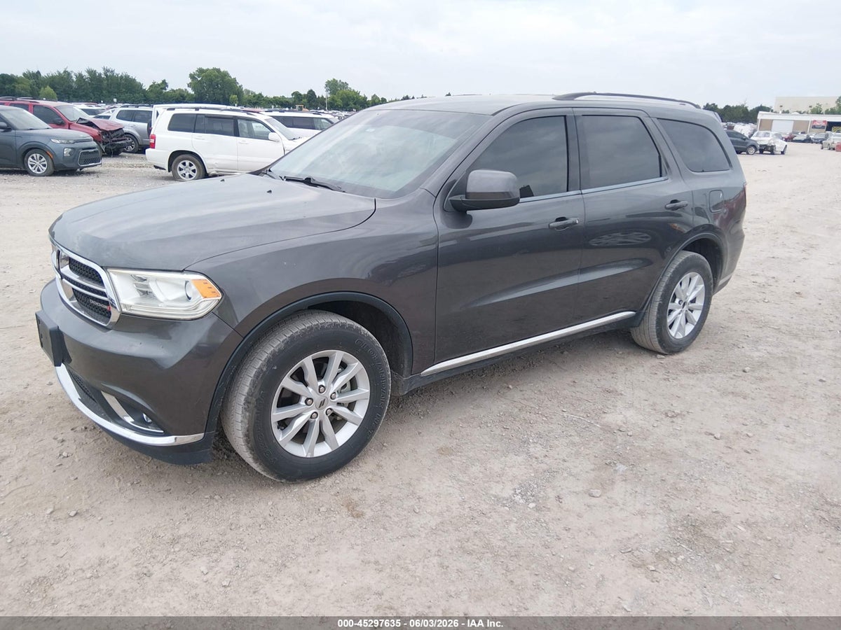 2019 DODGE DURANGO SXT AWD — снимка 2