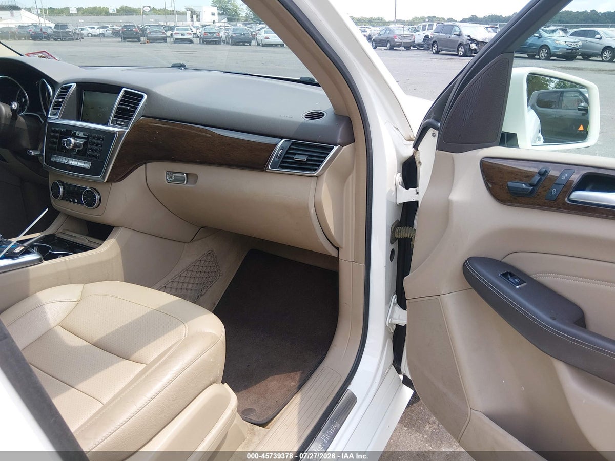 2014 MERCEDES-BENZ ML 350 4MATIC — снимка 5