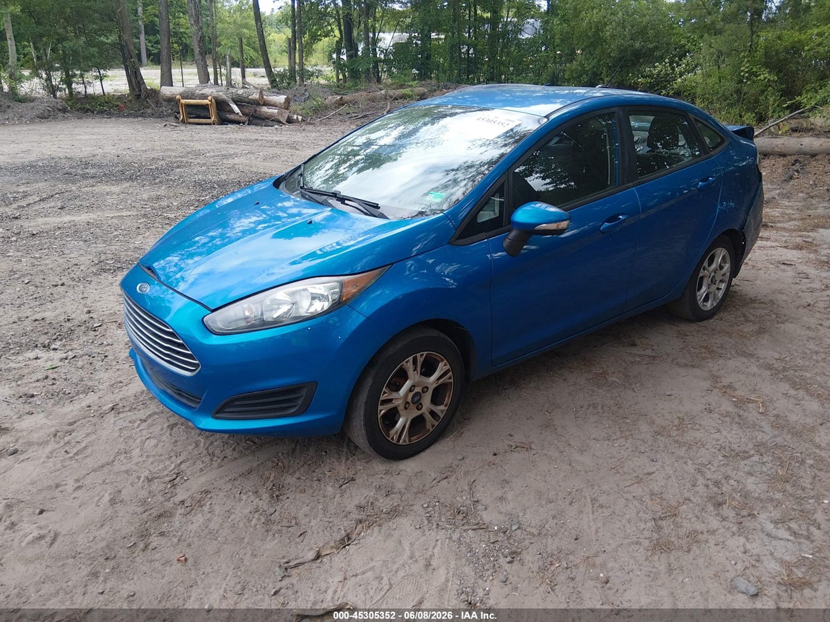 2014 FORD FIESTA SE — снимка 2
