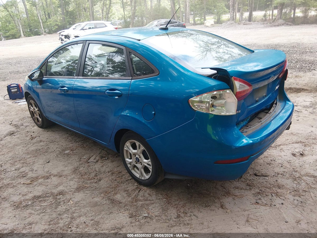 2014 FORD FIESTA SE — снимка 3