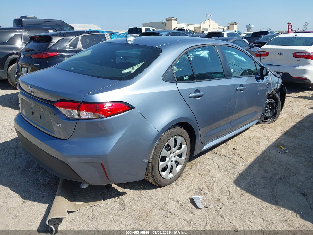 2026 TOYOTA COROLLA LE — снимка 4