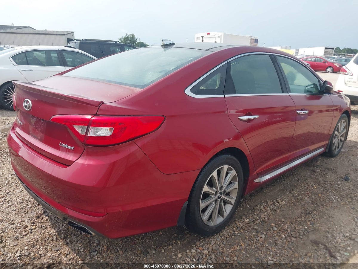 2016 HYUNDAI SONATA LIMITED — снимка 4