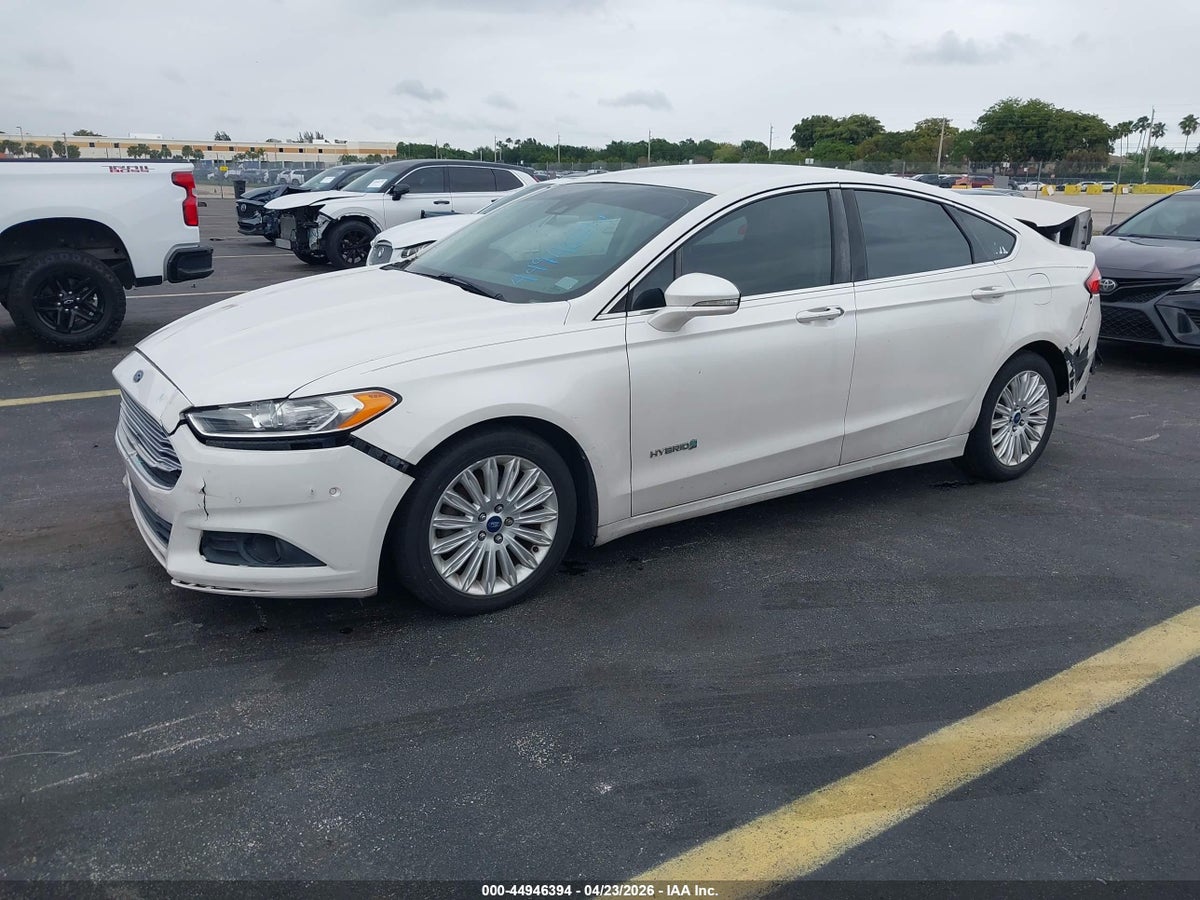 2013 FORD FUSION HYBRID SE — снимка 2