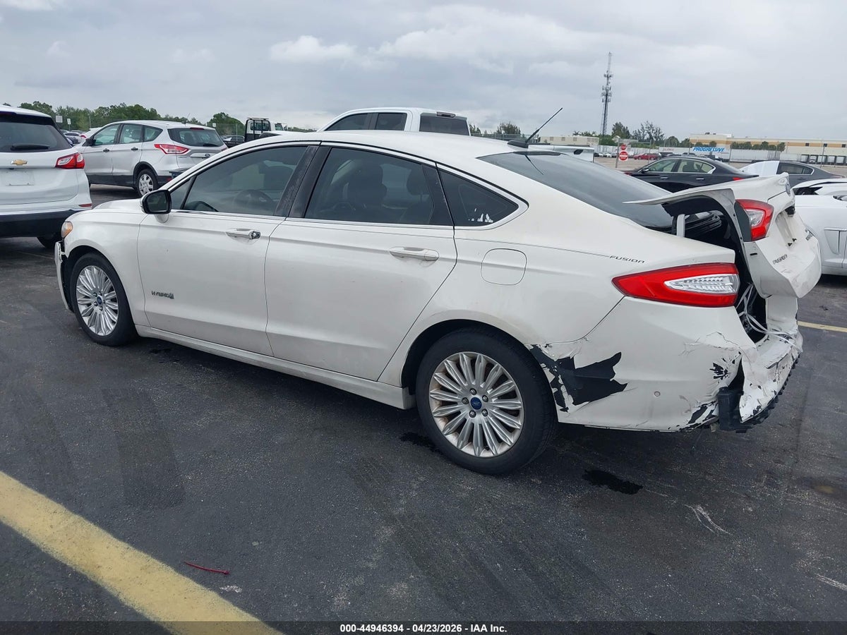 2013 FORD FUSION HYBRID SE — снимка 3
