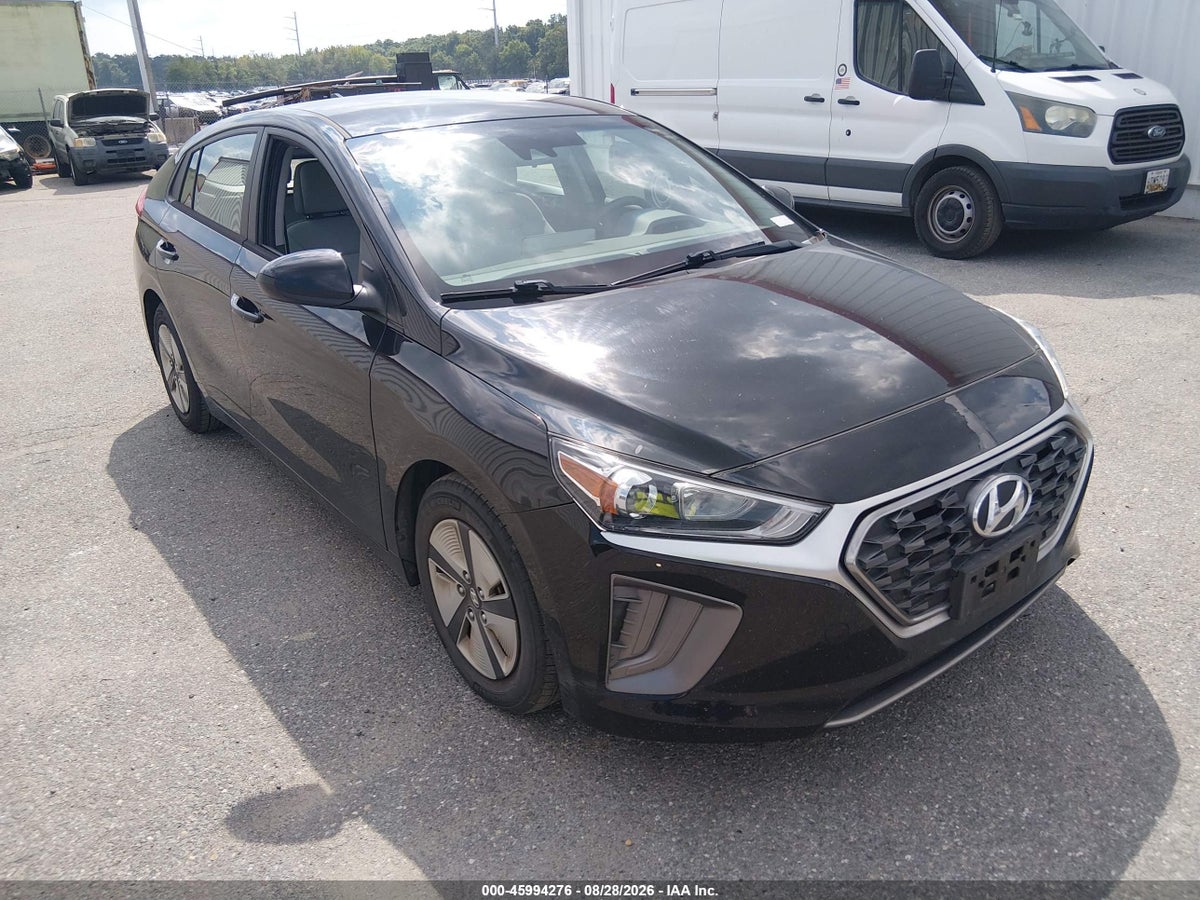 2021 HYUNDAI IONIQ HYBRID BLUE