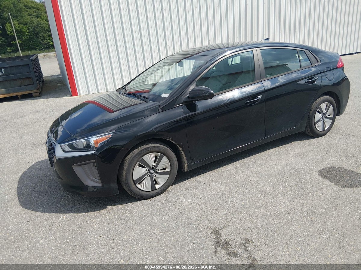 2021 HYUNDAI IONIQ HYBRID BLUE — снимка 2