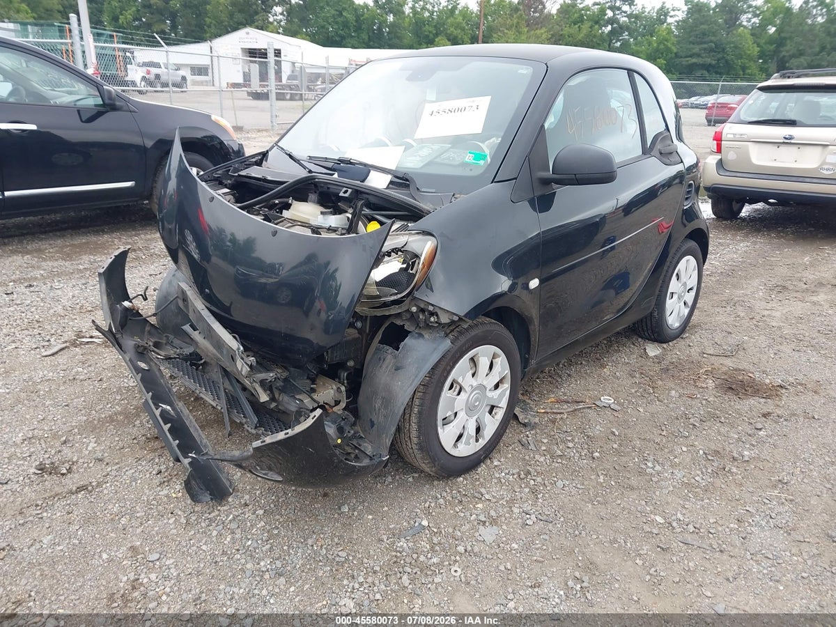 2016 SMART FORTWO PURE — снимка 2