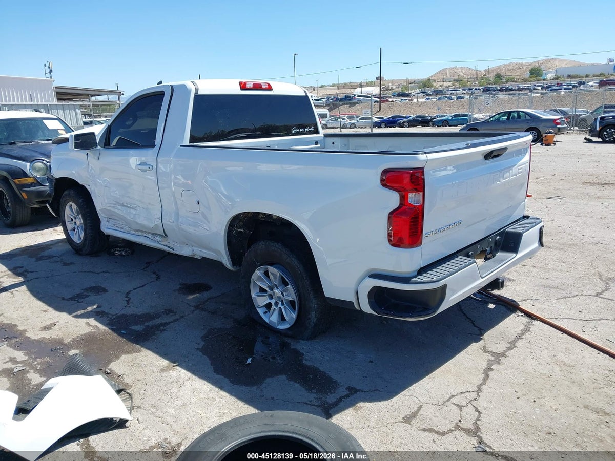 2022 CHEVROLET SILVERADO 1500 2WD STANDARD BED WT — снимка 3