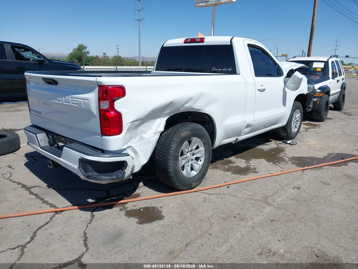 2022 CHEVROLET SILVERADO 1500 2WD STANDARD BED WT — снимка 4